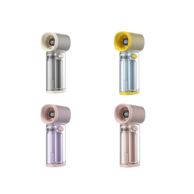 3000 mAh draagbare mistventilator 40 ml tank / 8 W dubbele koeling Type-C snel opladen 4 kleuren
