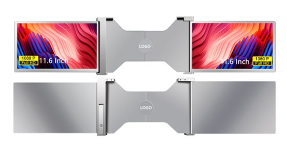 Drie-scherm Productiviteit Entertainment FHD Computer Monitor Met een 25,3 mm dunne display Full HD IPS 1920 × 1080 HDR ondersteuning